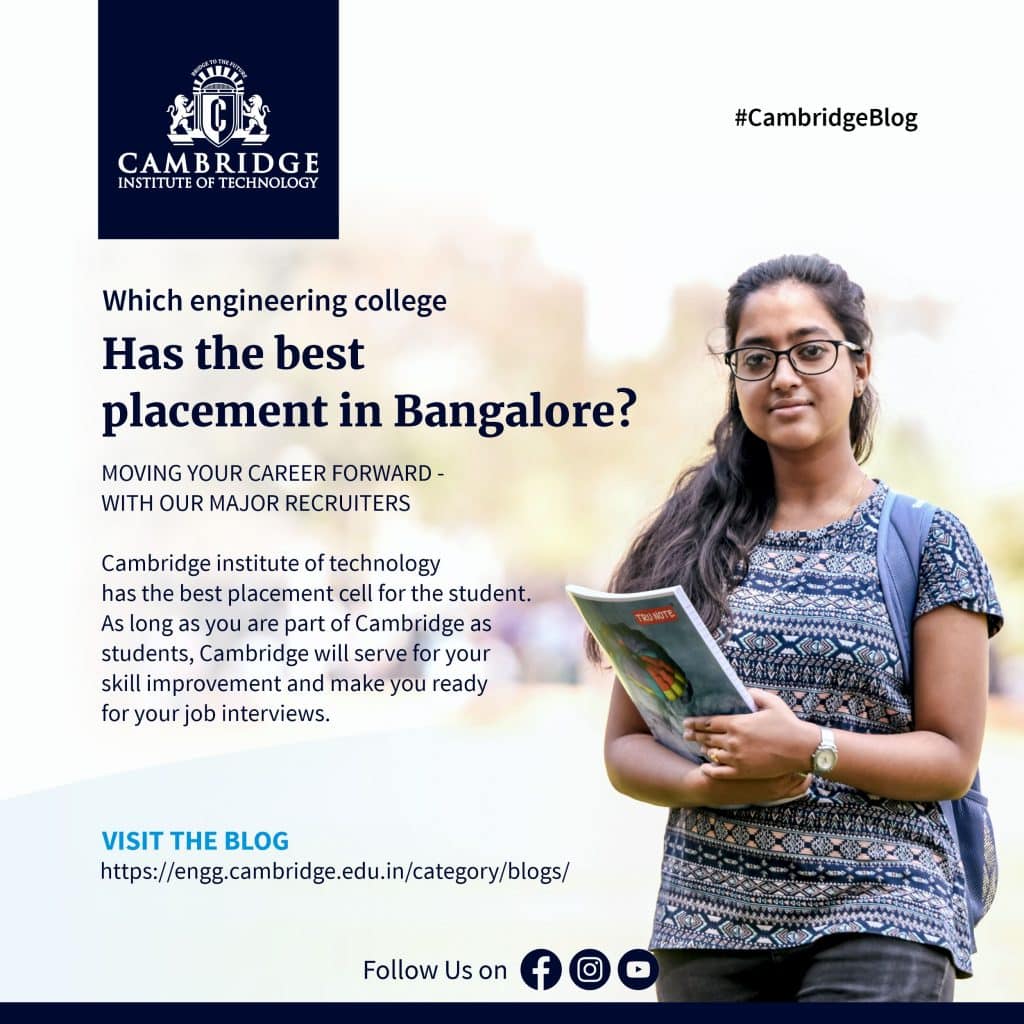 Which engineering college has the best placement in Bangalore
